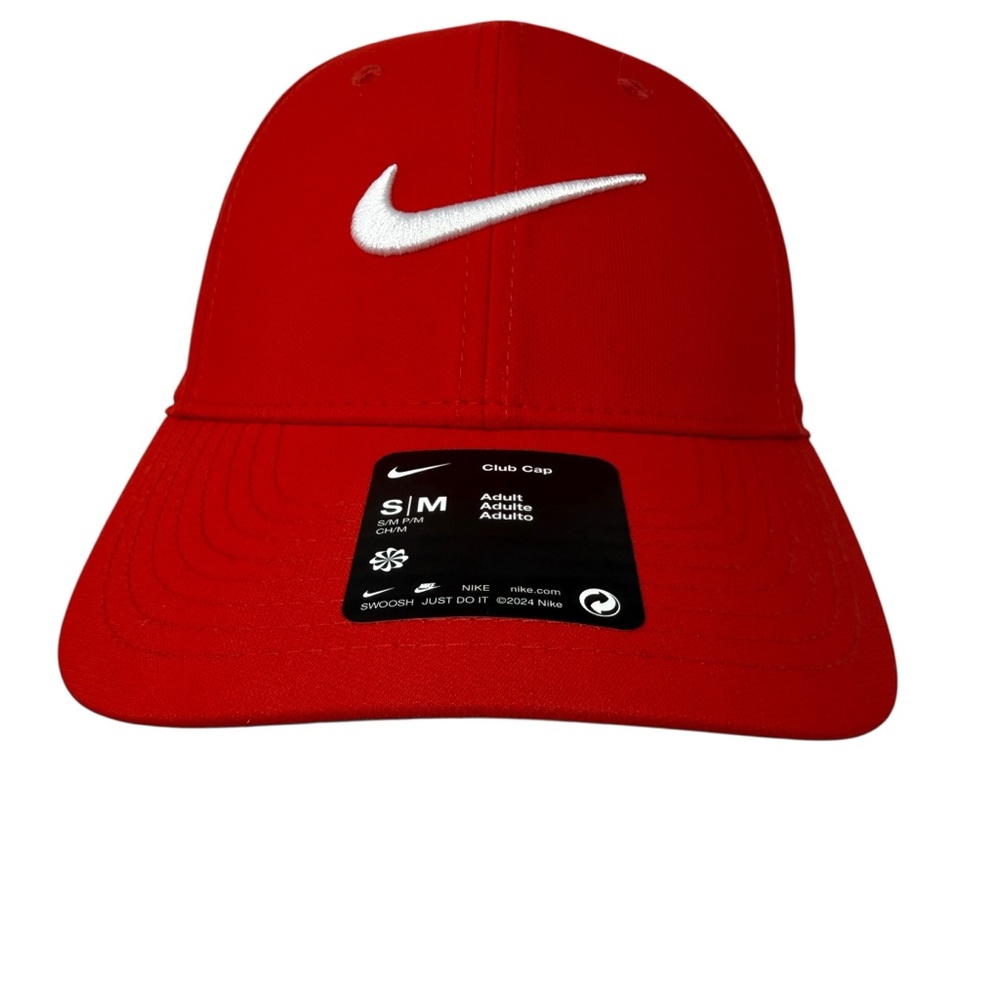 NWT Nike Club Cap Size S/M adjustable University Red Hat New